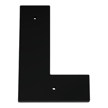 1/4 Inch Thick Laser Cut Steel Letters and Numbers - Proxima Nova Font, Black, 6 Inch